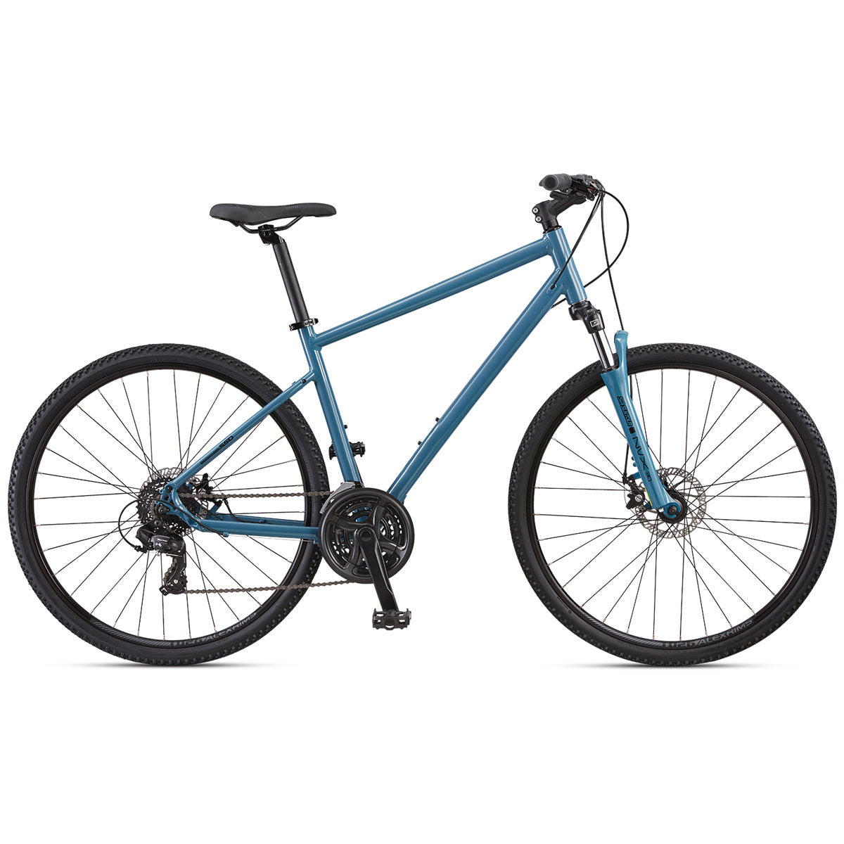 Hybrid bike 17 inch frame sale