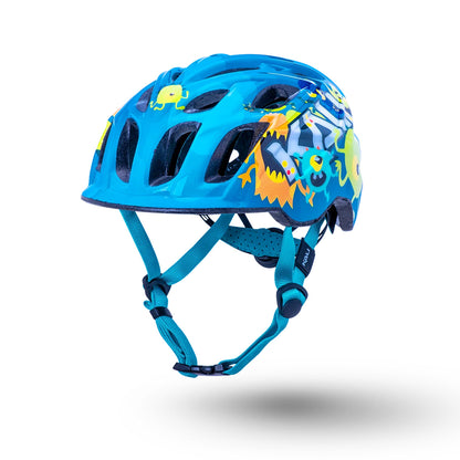 Kali Chakra Child Kids Helmet - Monsters Blue