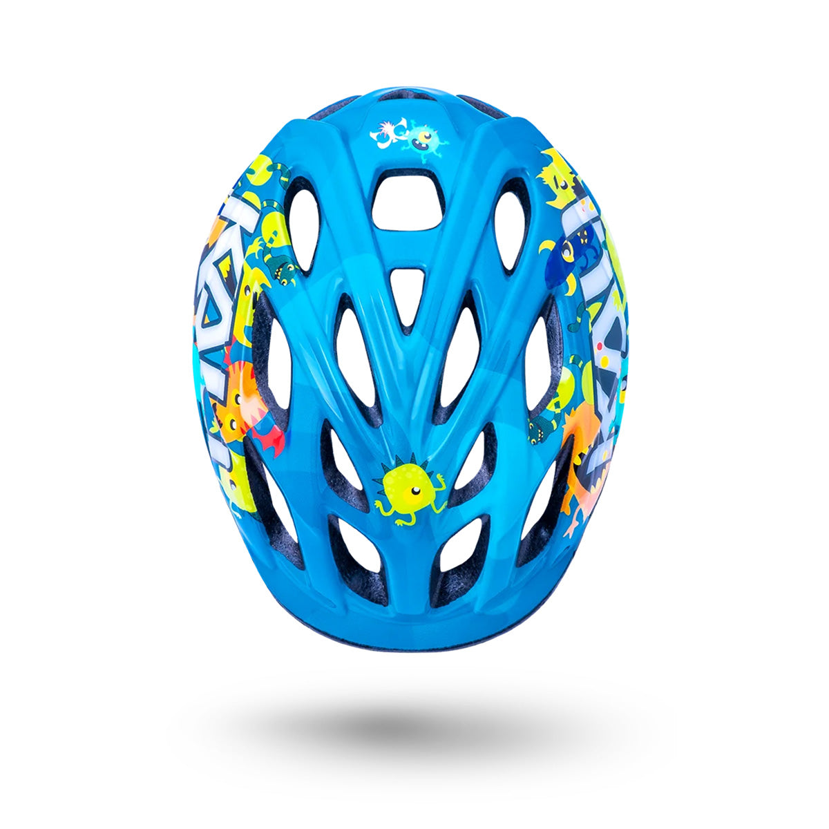 Kali Chakra Child Kids Helmet - Monsters Blue