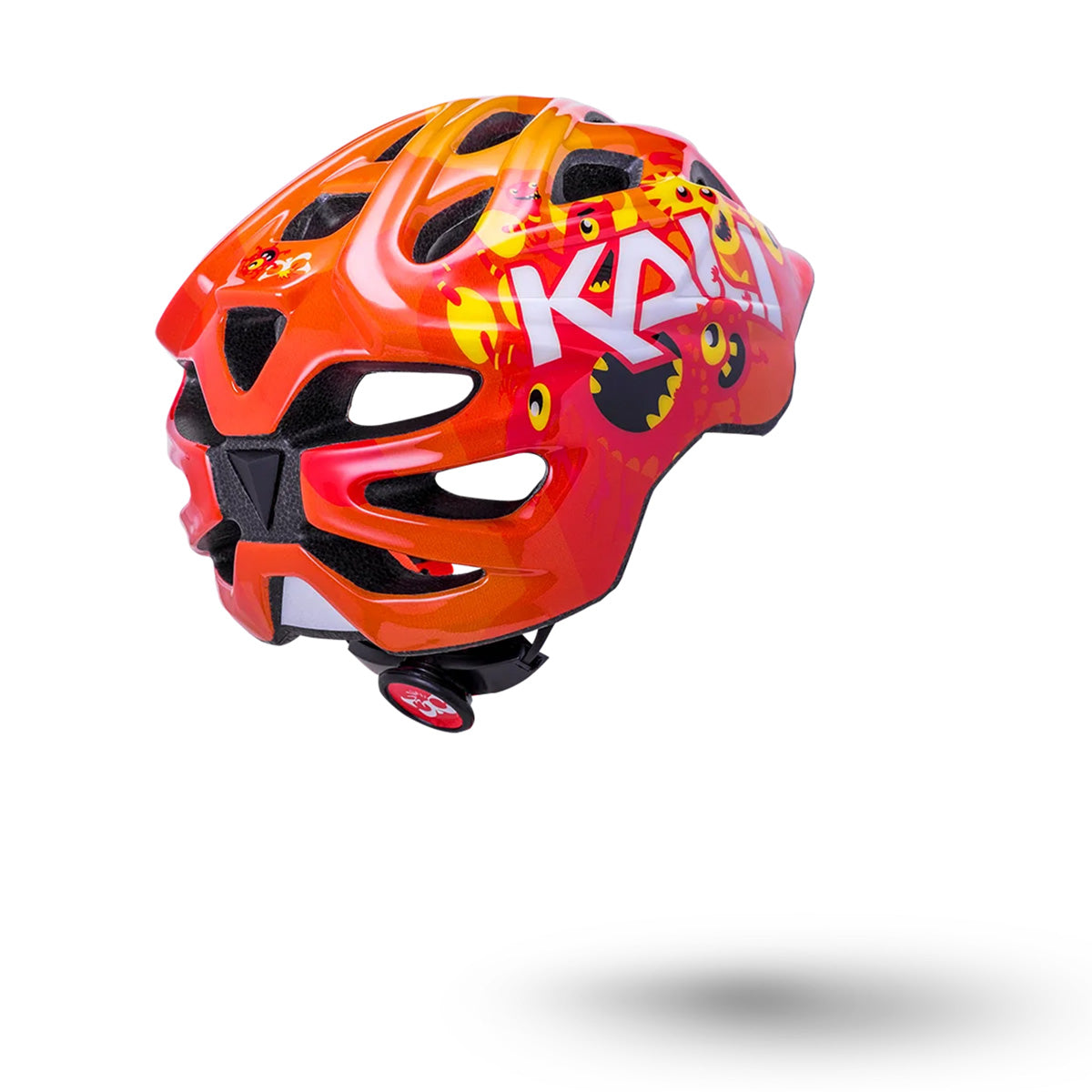 Kali Chakra Child Kids Helmet - Monsters Orange