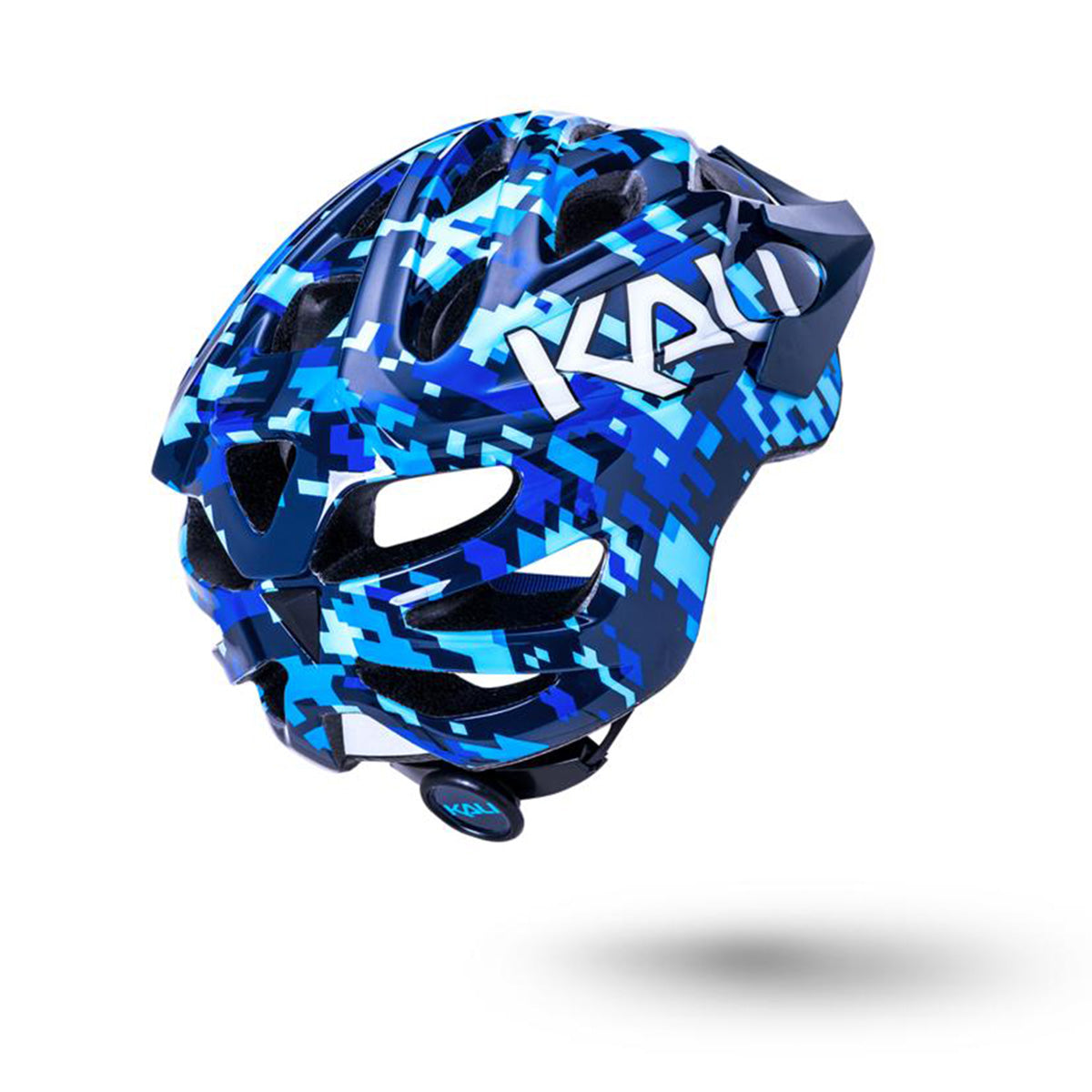 Kali Chakra Youth Kids Helmet - Pixel Gloss Blue (52-57cm)