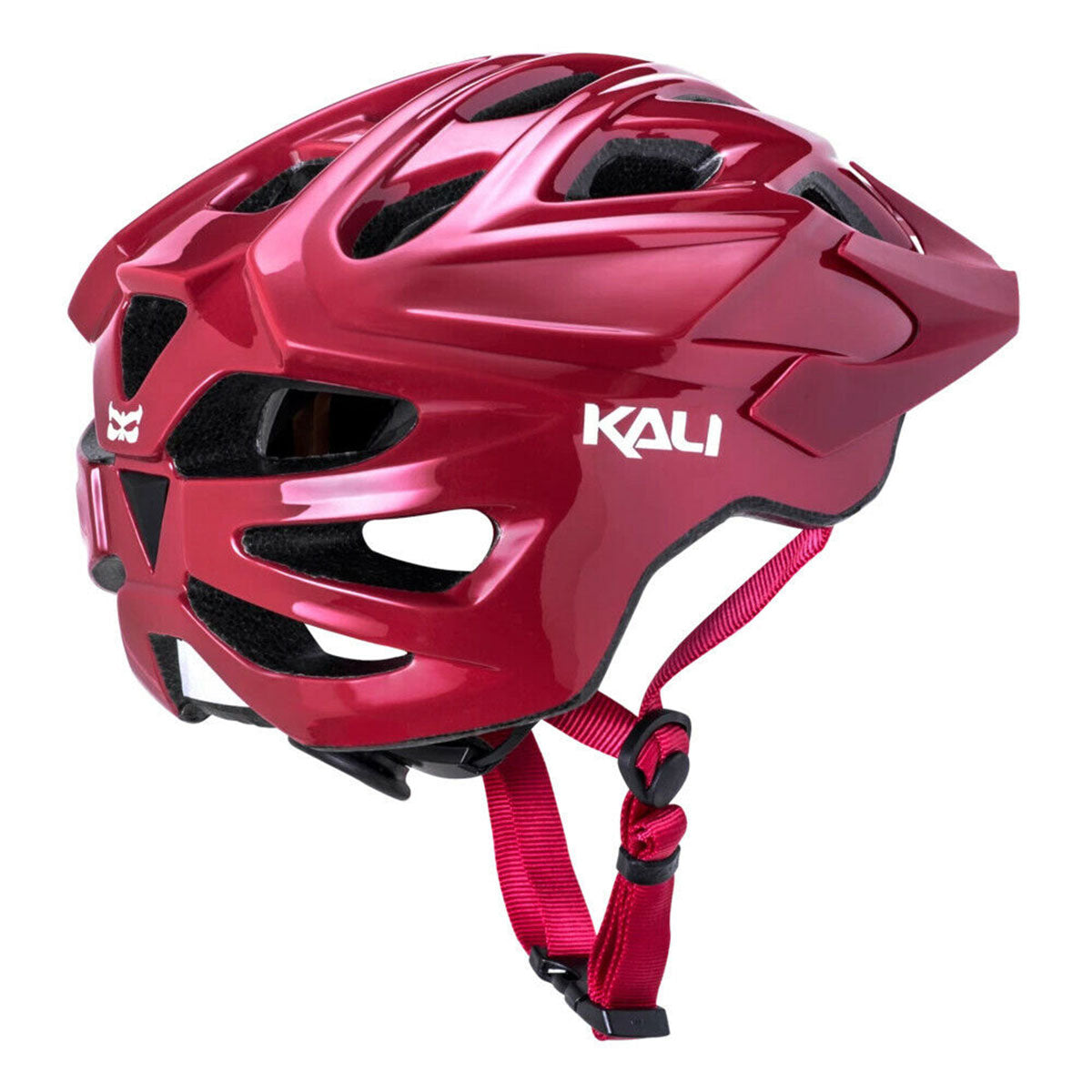 Kali Chakra Solo Helmet - Solid Red