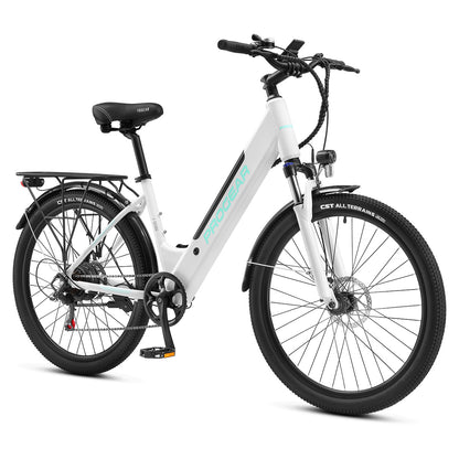 E-Sierra Ladies 26*17" Hybrid E-Bike Whisper White