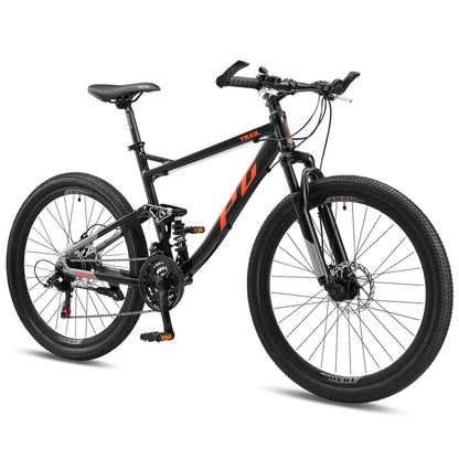 Trail Dual Suspension Mountain Bike - Black Ember