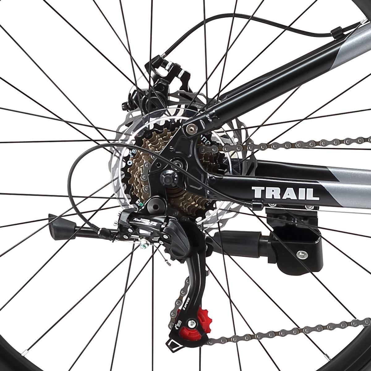 Trail Dual Suspension Mountain Bike - Shadow