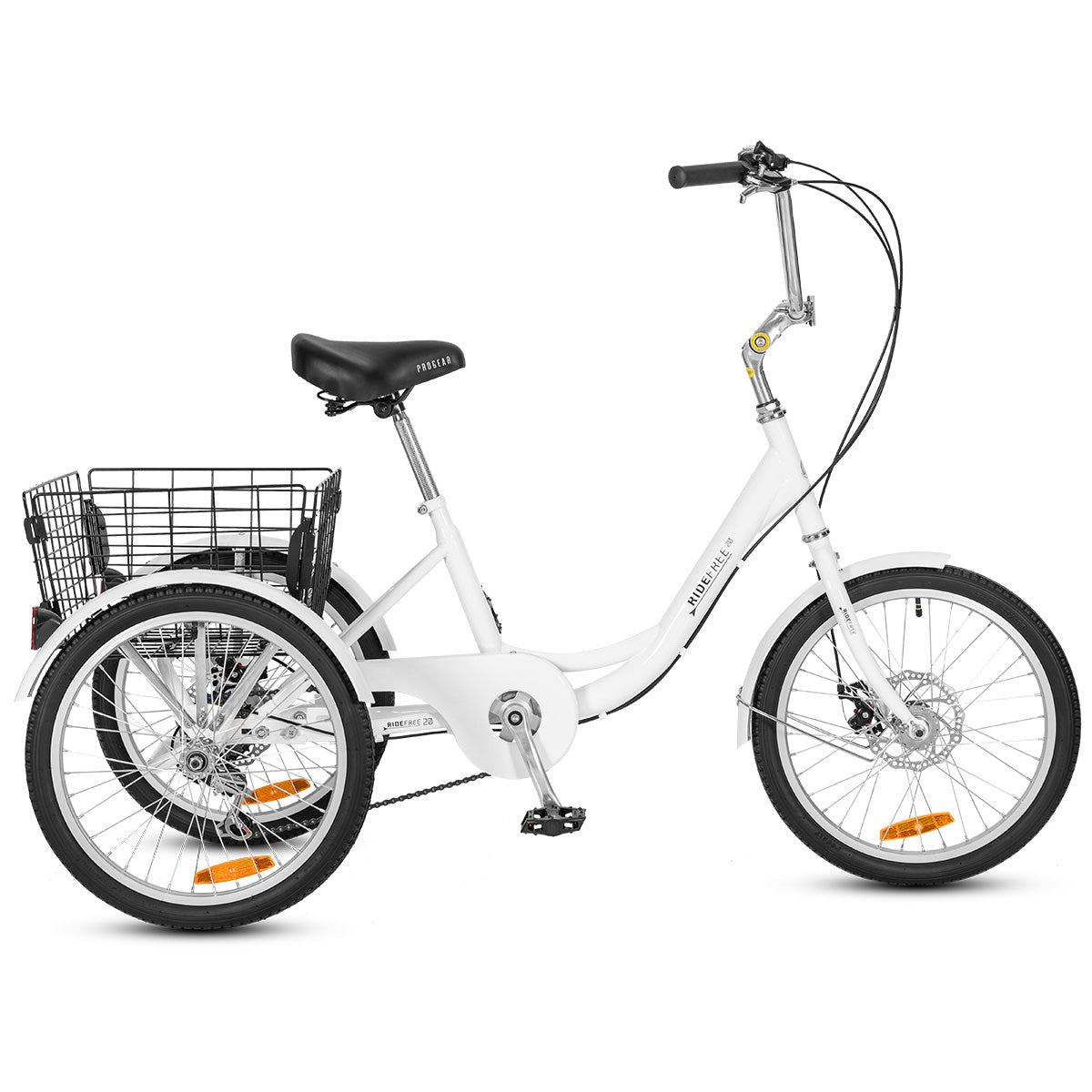 RideFree 20" Tricycle White