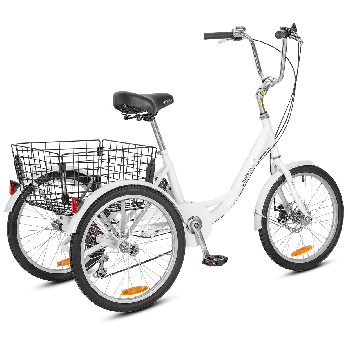 RideFree 20" Tricycle White