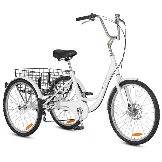 RIDEFREE 24" TRICYCLE White