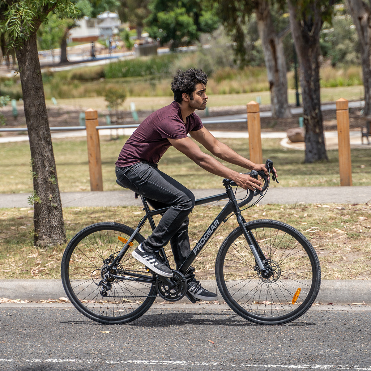 GR 150 V1 Adventure Gravel Road Bike Black