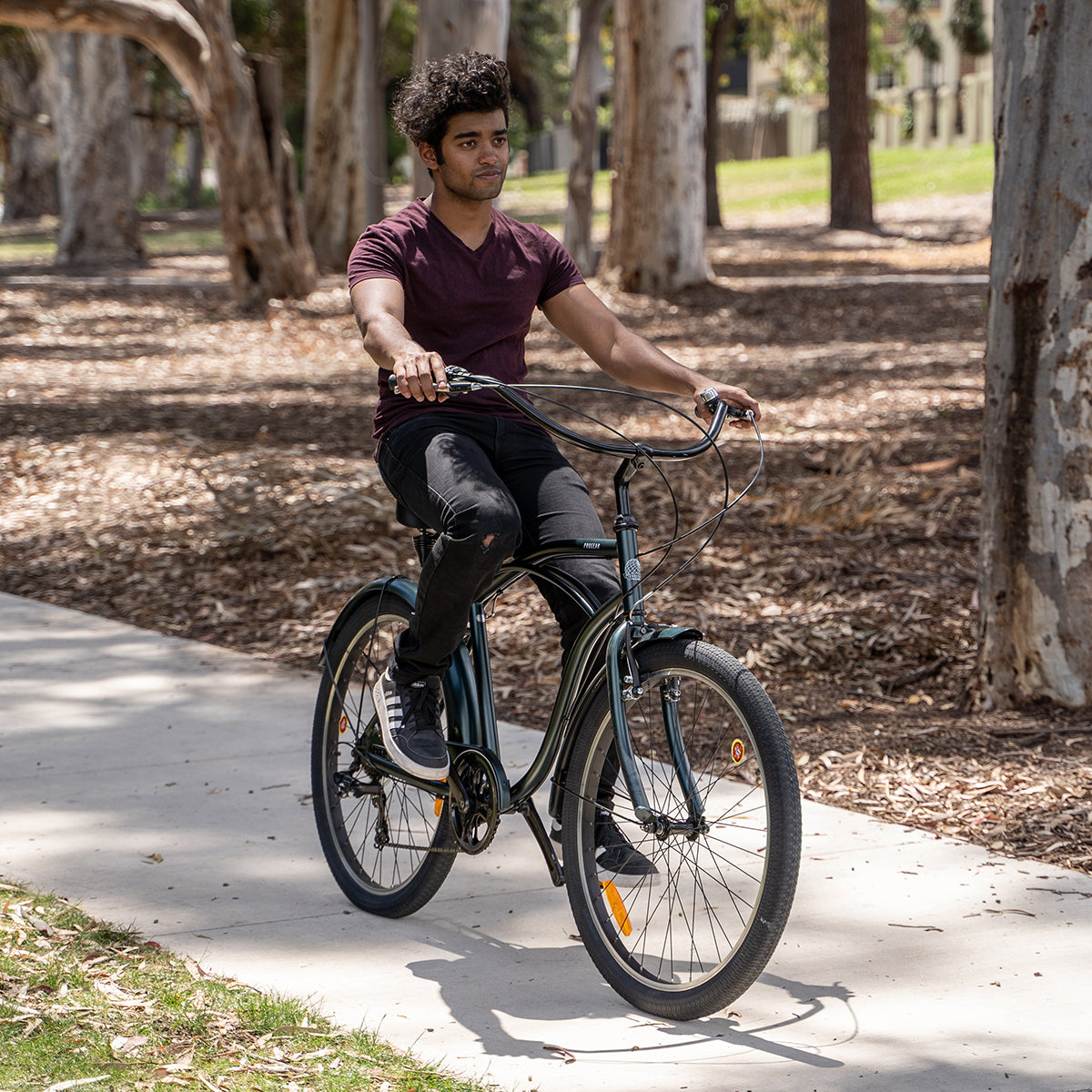 Black on sale cruiser bike