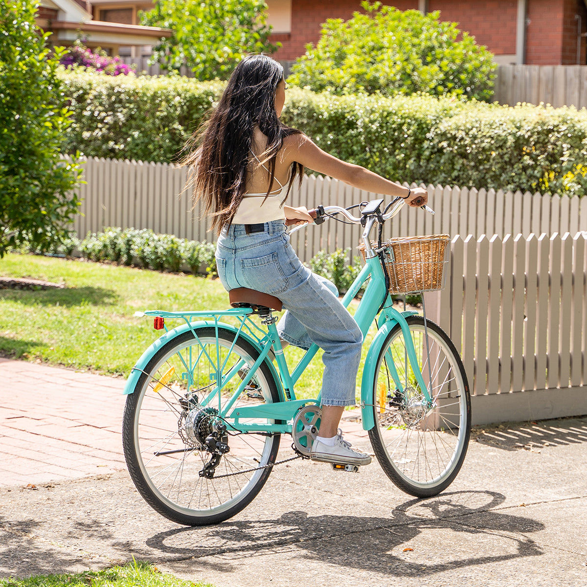 Seafoam shop green bike