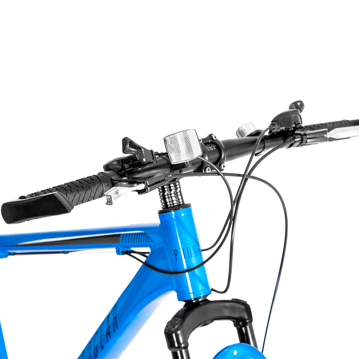 Blue cheap bike handlebars